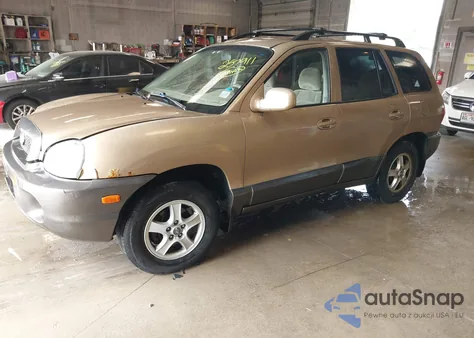 2002 Hyundai Santa Fe Gls/Lx z USA, uszkodzony, nr VIN KM8SC73DX2U257911